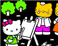 Hello Kitty kifestõ játék online játék